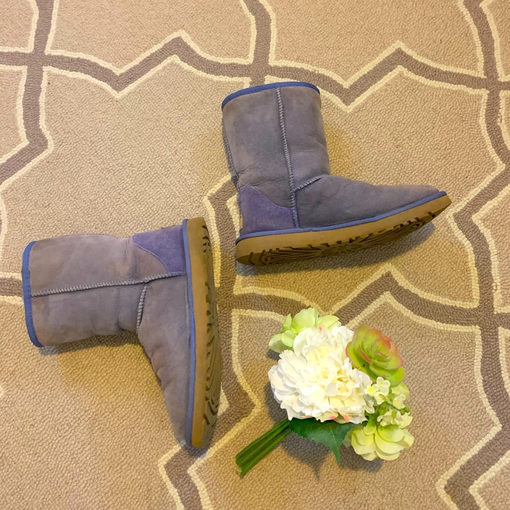 Lilac UGG boots
